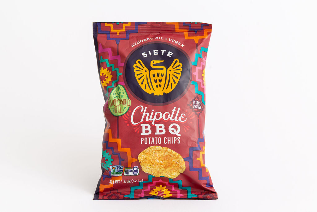 Siete Kettle Cooked Potato Chips - Barbeque